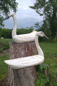 Goose Neck Hand Carved Handle Boards - Michael's Woodcrafts